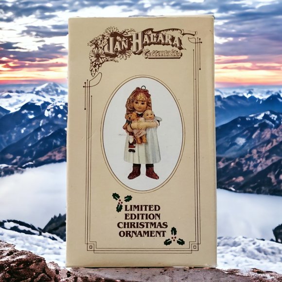 1987 Jan Hagara Limited Edition "Christina" Christmas Ornament - Picture 8 of 9